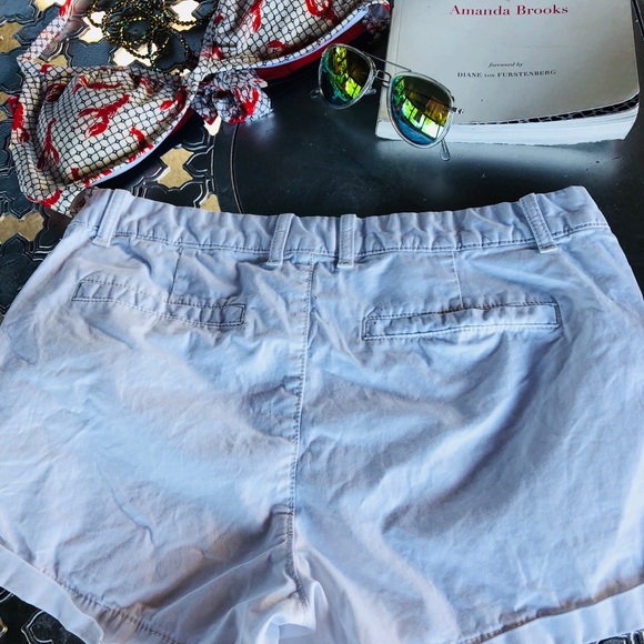 WHO.A.U White Cotton Shorts, Size 27 - Picture 5 of 8